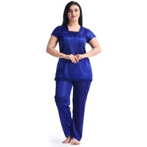 Blue color 2 Part Nighty
