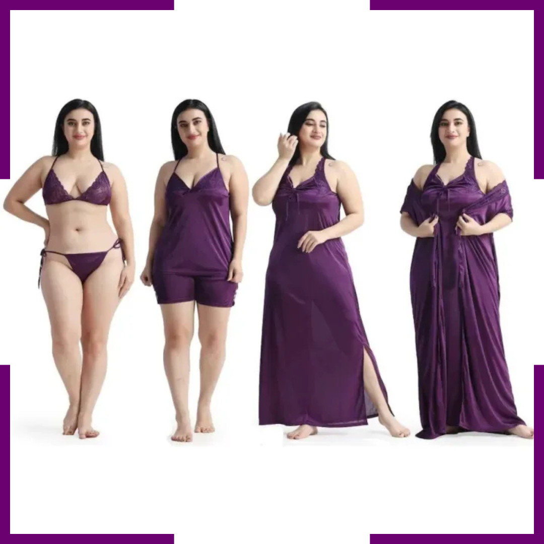 6 Part Nighty Bundle Set
